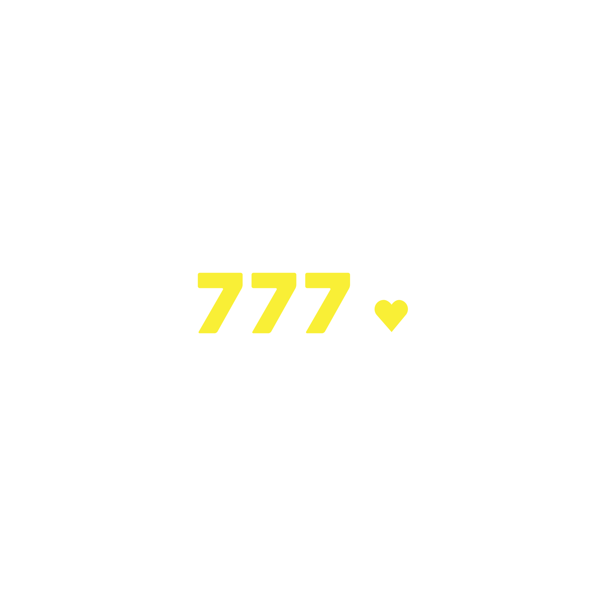 777 positive affirmation sticker in Yellow – vinyl waterproof sticker